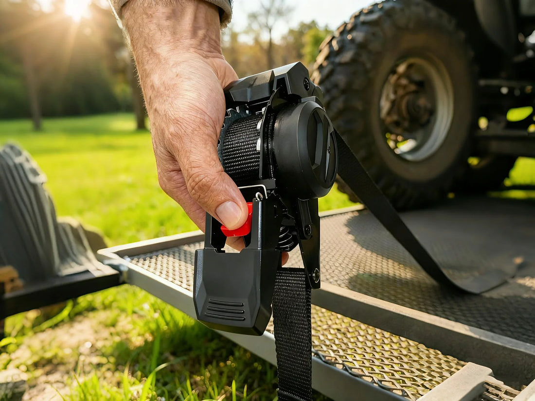 The Ultimate Guide to Securing Cargo with Retractable Ratchet Straps in Any Weather