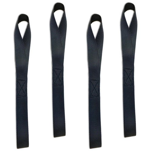 BOODAA_1x12_inch_Soft_Loop_Tie_Down_Straps_2  4 pack soft loop tie-down straps